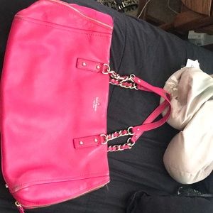 Used pink Kate spade purse